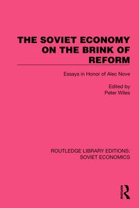 Produktbild: The Soviet Economy on the Brink of Reform