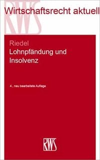 Produktbild: Lohnpf&auml;ndung und Insolvenz