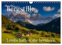 Produktbild: Bergstille - Landschaften, die ber&uuml;hren (Wandkalender 2026 DIN A4 quer), CALVENDO Monatskalender