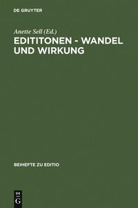 Produktbild: Edititonen - Wandel und Wirkung