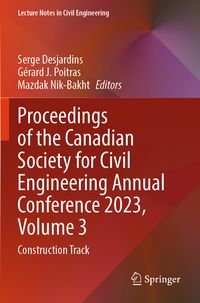 Produktbild: Proceedings of the Canadian Society for Civil Engineering Annual Conference 2023, Volume 3
