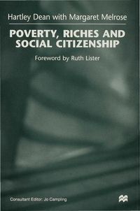 Produktbild: Poverty, Riches and Social Citizenship