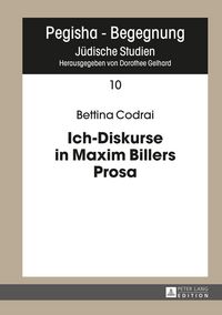 Produktbild: Ich-Diskurse in Maxim Billers Prosa