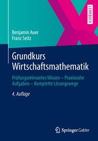 Produktbild: Grundkurs Wirtschaftsmathematik