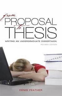 Produktbild: From proposal to thesis