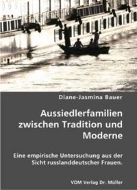 Produktbild: Aussiedlerfamilien zwischen Tradition und Moderne