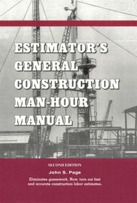 Produktbild: Estimator's General Construction Manhour Manual