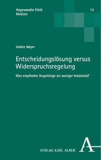 Produktbild: Entscheidungsl&ouml;sung versus Widerspruchsregelung