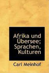 Produktbild: Afrika Und Bersee; Sprachen, Kulturen