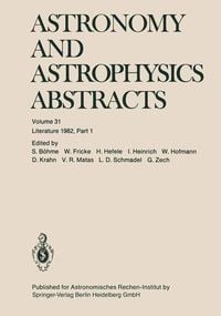 Produktbild: Astronomy and Astrophysics Abstracts