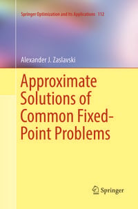 Produktbild: Approximate Solutions of Common Fixed-Point Problems