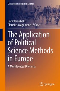 Produktbild: The Application of Political Science Methods in Europe