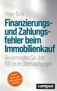 Produktbild: Finanzierungs- und Zahlungsfehler beim Immobilienkauf