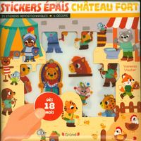 Produktbild: Stickers &eacute;pais : ch&acirc;teau fort