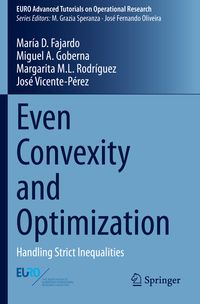 Produktbild: Even Convexity and Optimization