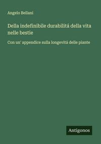 Produktbild: Della indefinibile durabilit&aacute; della vita nelle bestie