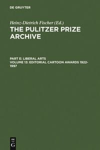 Produktbild: Editorial Cartoon Awards 1922-1997