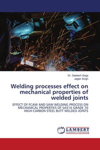 Produktbild: Welding processes effect on mechanical properties of welded joints