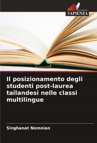 Produktbild: Il posizionamento degli studenti post-laurea tailandesi nelle classi multilingue