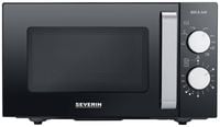 Produktbild: Severin MW 7762 Mikrowelle Schwarz, Edelstahl 800W Grillfunktion