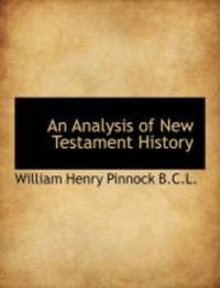 Produktbild: An Analysis of New Testament History