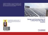 Produktbild: Design and Construction of a 2kva Pure Sine Wave inverter