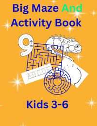 Produktbild: Big Maze And Activity Book Kids 3-6