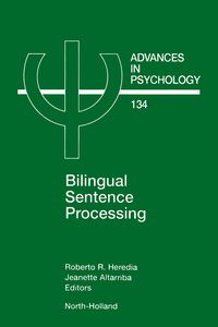 Produktbild: Bilingual Sentence Processing