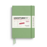 Produktbild: Wochenkalender Medium (A5) 2027, Salbei, Deutsch