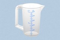 Produktbild: H&uuml;nersdorff 935000 Messbecher 500ml Polypropolene (PP)