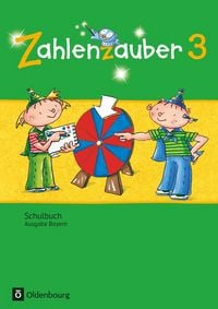 Produktbild: Zahlenzauber 3. Jahrgangsstufe. Sch&uuml;lerbuch mit Kartonbeilagen Bayern