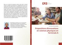 Produktbild: Propositions d'innovations en sciences physiques en Terminale A