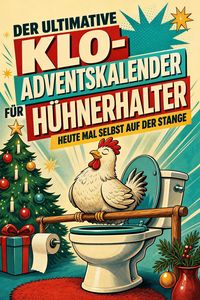 Produktbild: Der ultimative Klo-Adventskalender f&uuml;r H&uuml;hnerhalter
