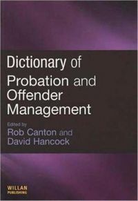 Produktbild: Dictionary of Probation and Offender Management