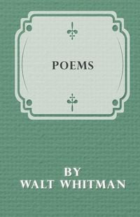 Produktbild: Poems by Walt Whitman