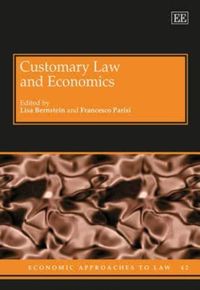 Produktbild: Customary Law and Economics