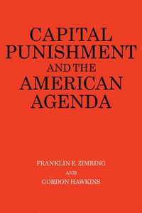 Produktbild: Capital Punishment and the American Agenda