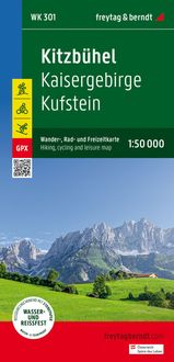 Bild vom Artikel Kitzbühel, Wander-, Rad- und Freizeitkarte 1:50.000, freytag & berndt, WK 301 vom Autor 
