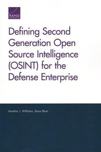 Produktbild: Defining Second Generation Open Source Intelligence (Osint) for the Defense Enterprise