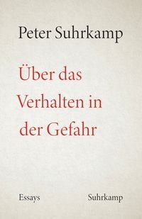 Produktbild: &Uuml;ber das Verhalten in der Gefahr