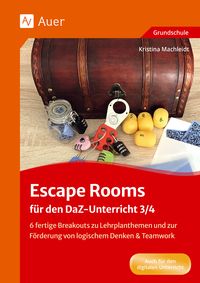 Produktbild: Escape Rooms f&uuml;r den DaZ-Unterricht 3/4