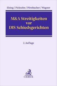 Produktbild: M&A-Streitigkeiten vor DIS-Schiedsgerichten