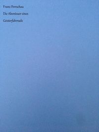 Produktbild: Die Abenteuer eines Geisterfahrrads