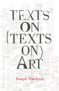 Produktbild: Texts on Texts on Art