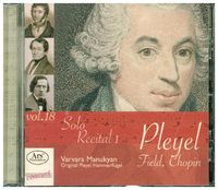 Produktbild: Manukyan, V: Solo Recital Vol.1-Pleyel Edition Vol.18