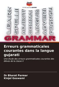 Produktbild: Erreurs grammaticales courantes dans la langue gujarati