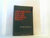 Produktbild: Appeasement and the English-Speaking World