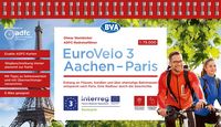 Produktbild: ADFC-Radreisef&uuml;hrer Eurovelo 3 Aachen - Paris, 1:75.000, wetter- und rei&szlig;fest, GPS-Tracks zum Download, E-Bike geeignet