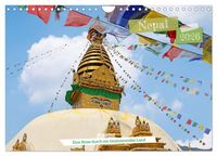 Produktbild: Nepal Eine Reise durch ein faszinierendes Land (Wandkalender 2026 DIN A4 quer), CALVENDO Monatskalender