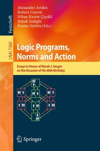 Produktbild: Logic Programs, Norms and Action